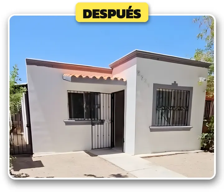 Fachada: después de la remodelación