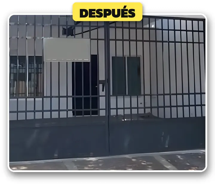 Fachada: después de la remodelación